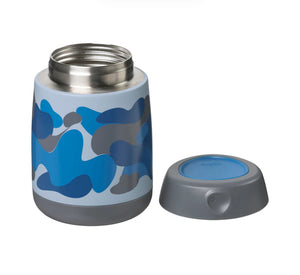 INSULATED FOOD JAR MINI - BLUE CAMO