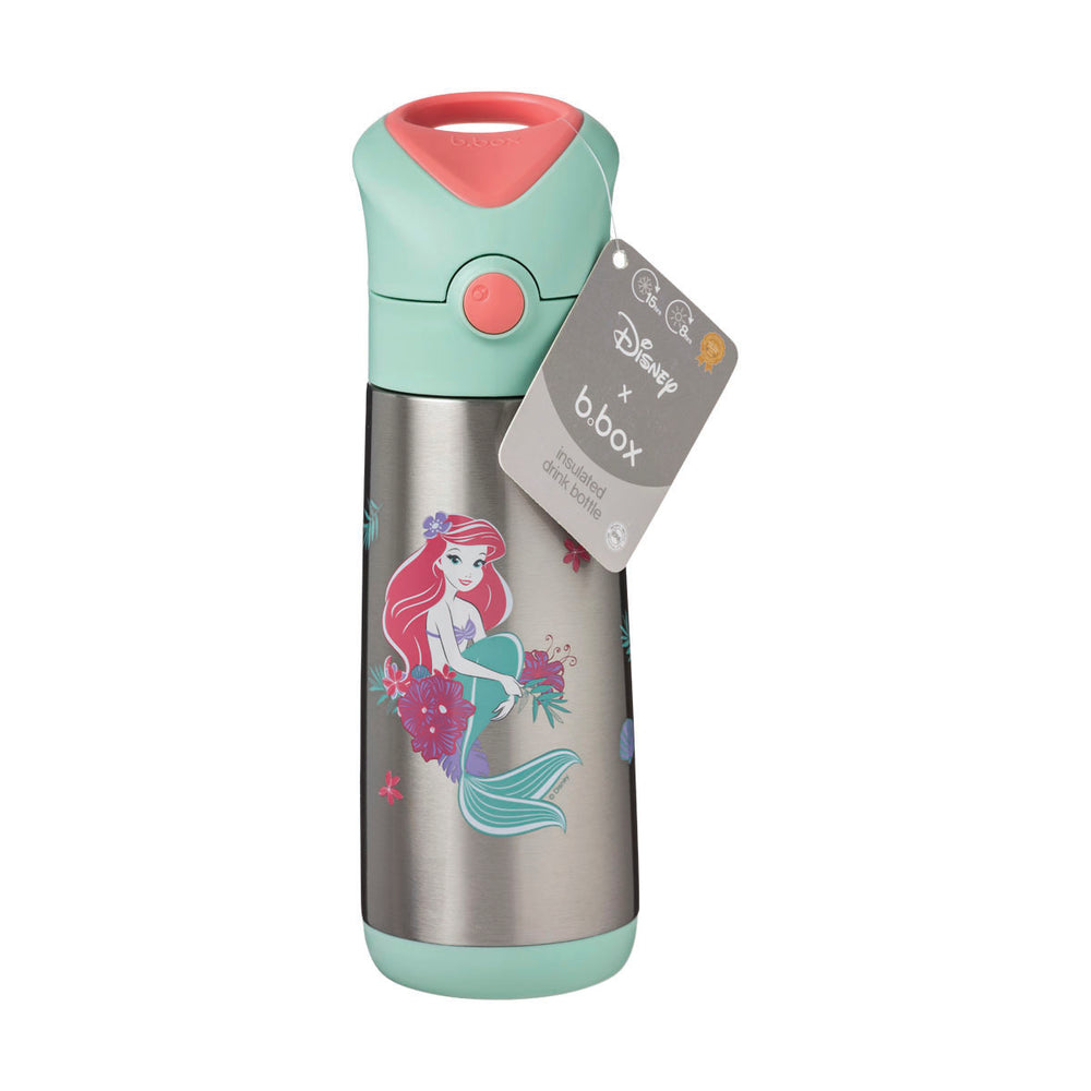 B.BOX INSULATED DRINK BOTTLE LICENSED - 500ML - THE LITTLE MERMAID