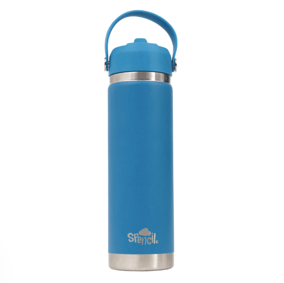 Spencil Big Insulated Water Bottle 650ml - Pacific