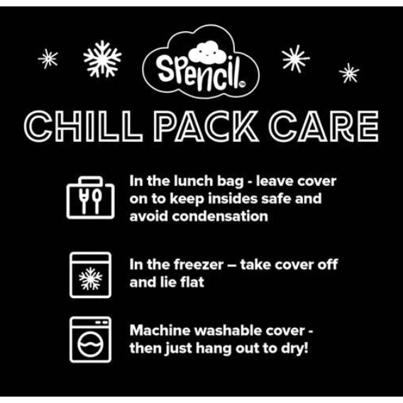 Spencil BIG COOLER LUNCH BAG + CHILL PACK EXTRAT REXTRIAL