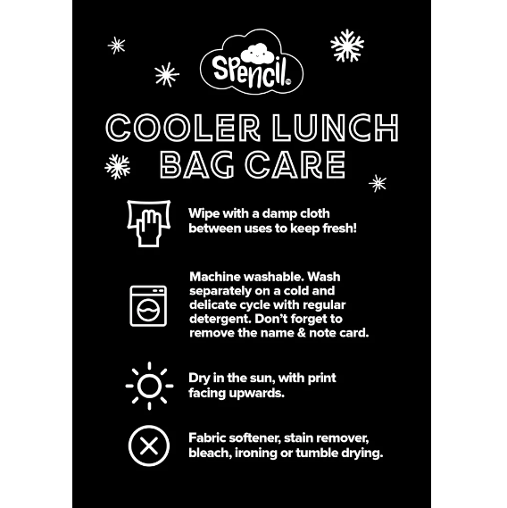 Spencil BIG COOLER LUNCH BAG + CHILL PACK EXTRAT REXTRIAL