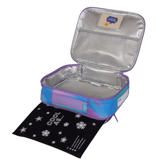 Spencil BIG COOLER LUNCH BAG + CHILL PACK AURORA