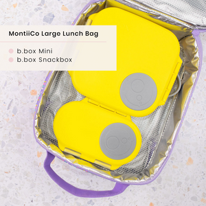MONTIICO INSULATED LUNCH BAG - Blossom Leopard