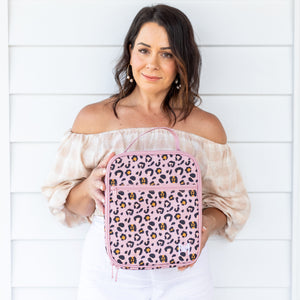 MONTIICO INSULATED LUNCH BAG - Blossom Leopard