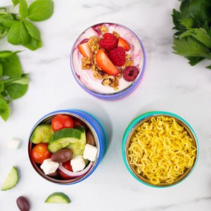 MONTIICO INSULATED FOOD JARS- 3 COLOURS AVAILABLE