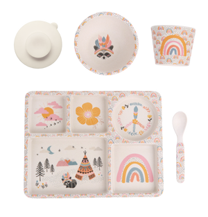 Love Mae divided Plate Set - Gypsy Girl