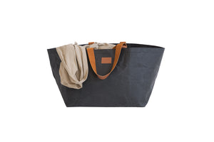 PAPER by Kollab Beach Bag Coal