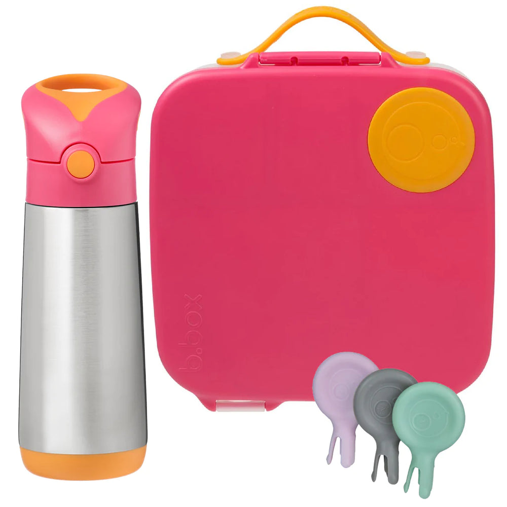 Oh-My-Lunch Starter Kit - Strawberry Shake - FREE Florks!