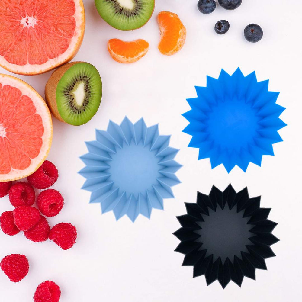 JUMBO SILICONE CUPS - BLUE LUNCH PUNCH (3 pack)