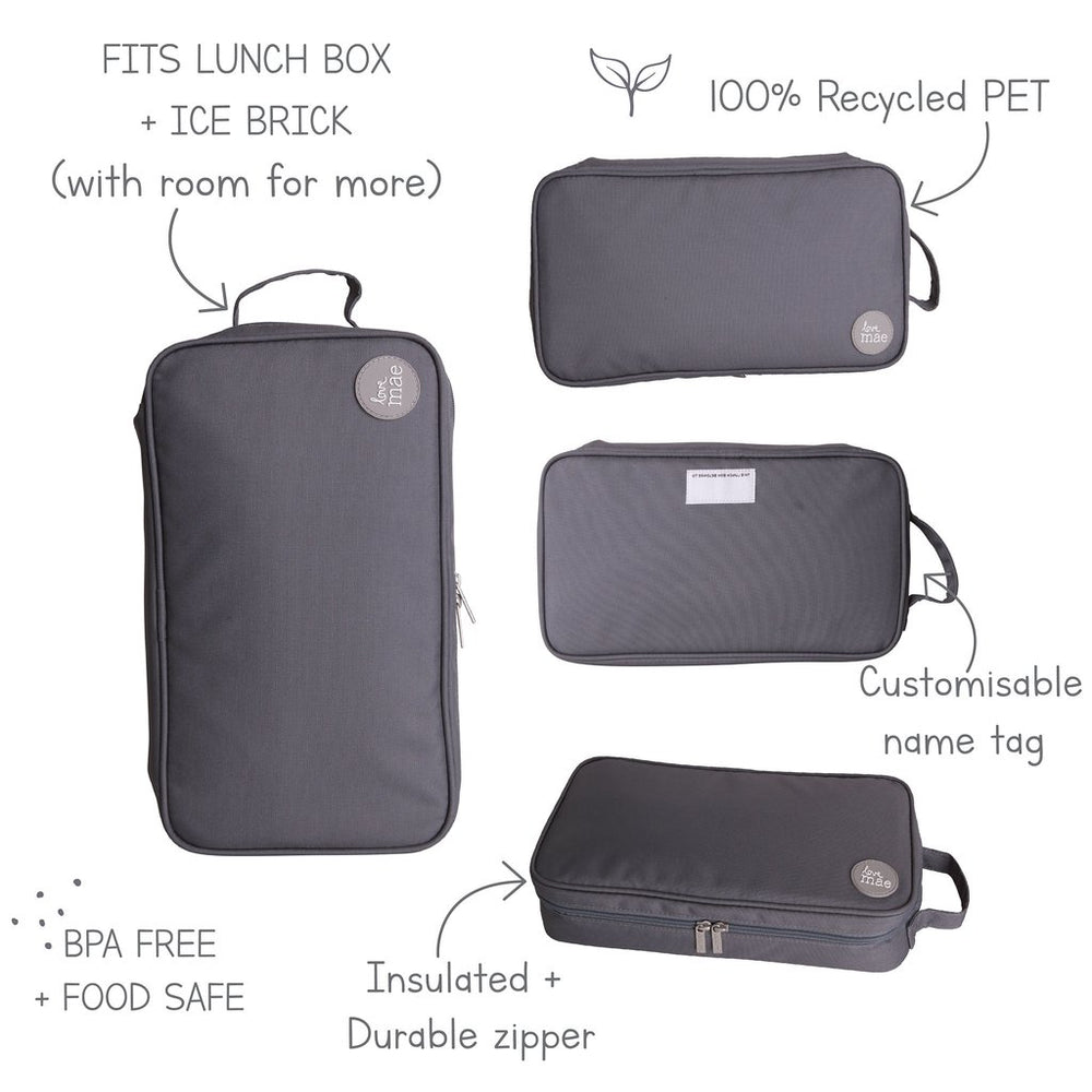 Love Mae Cooler Bag - Charcoal